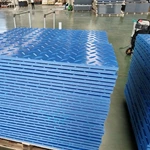 Blue Color Hdpe Ground Proetect Mats