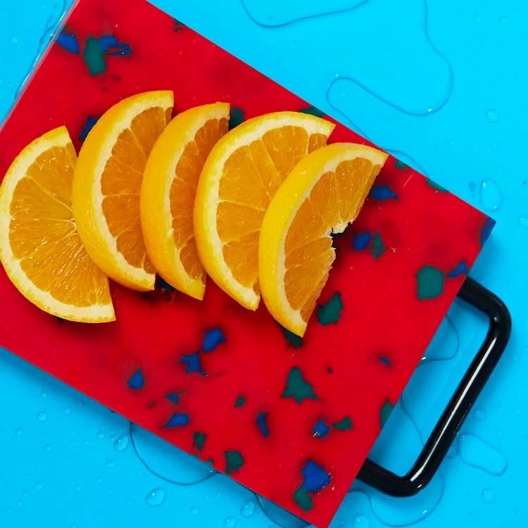 Mix Color Pe Sheet Chopping Block Cutting Board For Food Preparation And Presentation