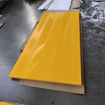 Yellow Color Pe1000 Ultra High Molecular Weight UHMWPE Plastic Sheets 4x8 UV Resistance HDPE Plate PE1000 Sheet