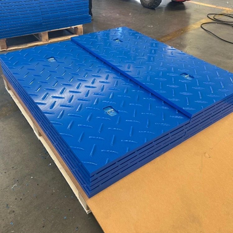 Blue color hdpe board Cover with hook