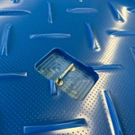 Blue color hdpe board Cover with hook