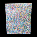 Durable PE Recycled Plastic Cutting Boards Colorful Chopping Blocks for Food Degree Material Color Plastic Boards