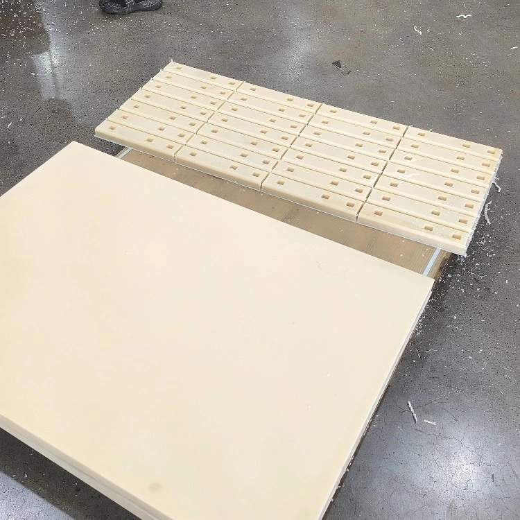 Custom Nylon Plastic Parts PA6 MC Custom Shape Service