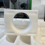 Uhmw Block Plastic Bearings High Wear Resistance Material