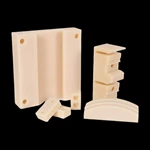 Custom Nylon Plastic Parts Cnc Machined Service
