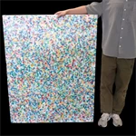 Durable PE Recycled Plastic Cutting Boards Colorful Chopping Blocks for Food Degree Material Color Plastic Boards