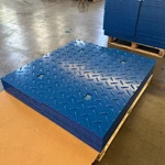 Blue color hdpe board Cover with hook