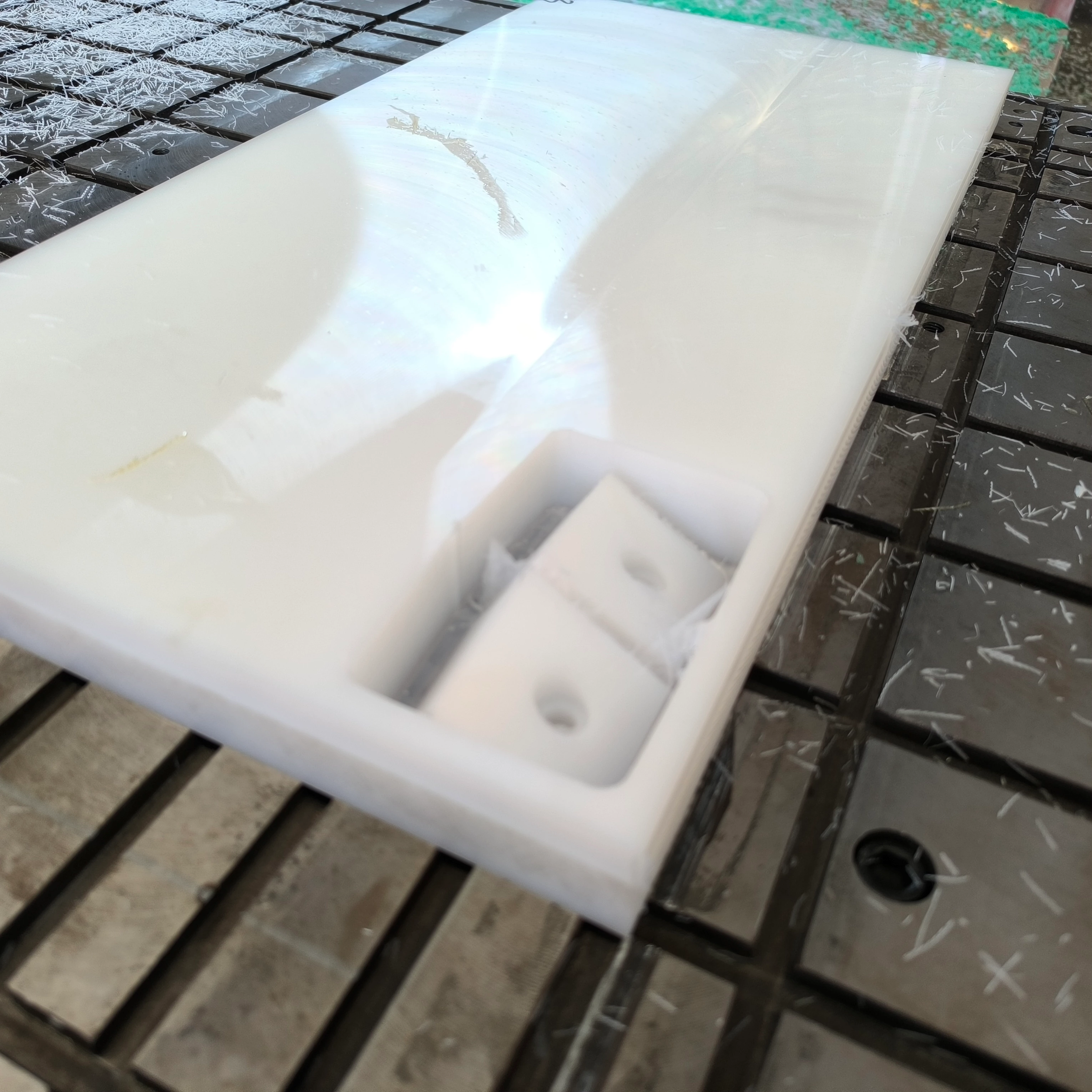 high impact plastic uhmw custom part slide bar