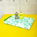 Red & White Chopping Block Cutting Board