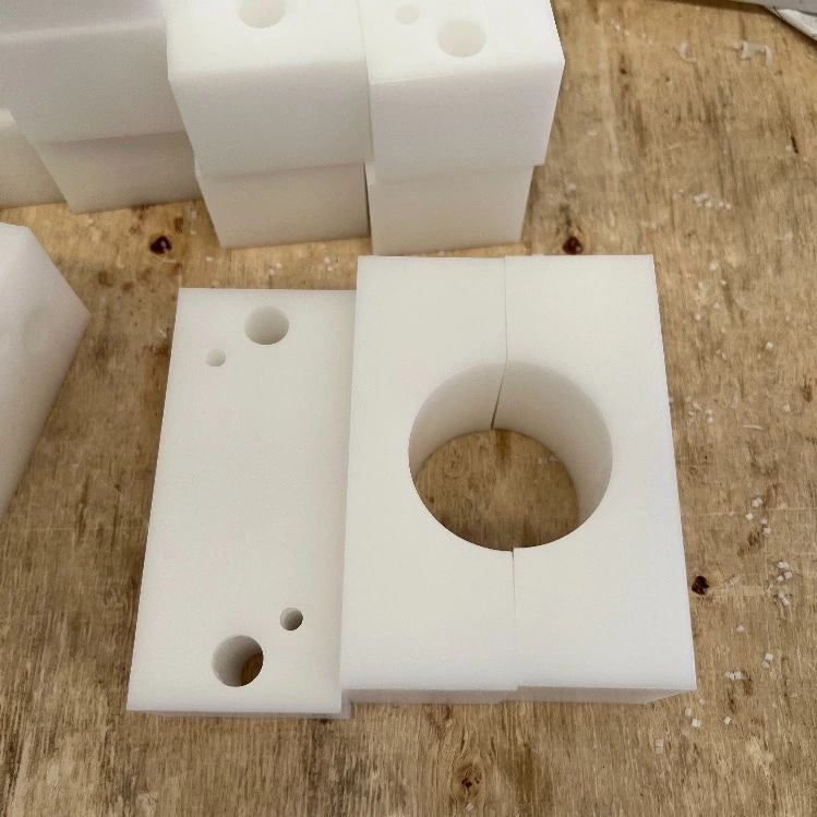 Uhmw Block Plastic Bearings High Wear Resistance Material