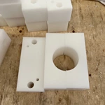 Uhmw Block Plastic Bearings High Wear Resistance Material