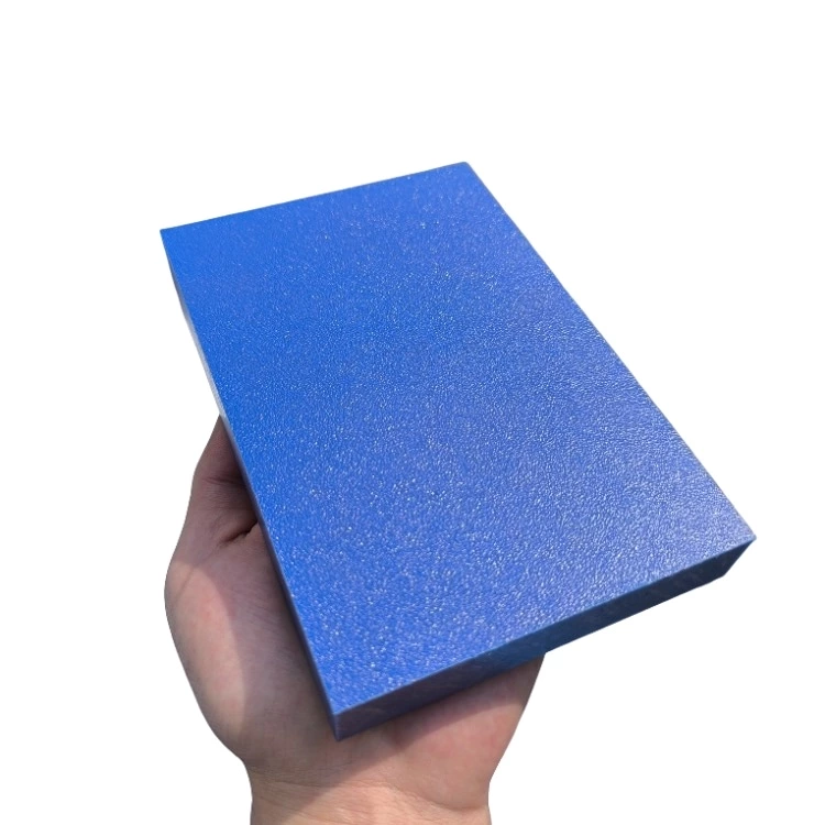 Anti-Slip Textured Surface Blue Color Hdpe Sheet