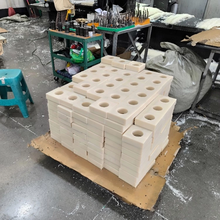 Custom Nylon Plastic Parts Nylon Guide Block