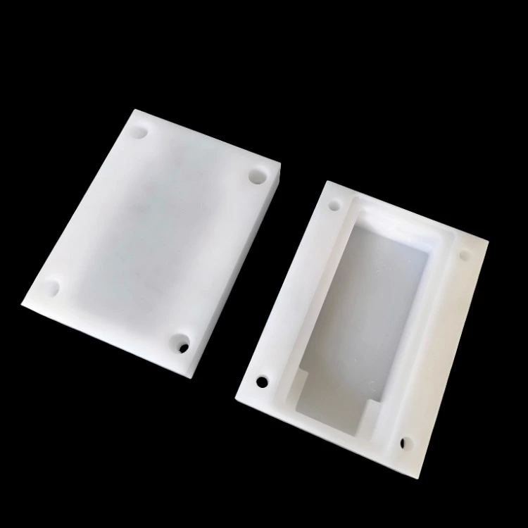 FDA approved polymers to the food processing industry. PE Press Mold Custom CNC Machining for UHMW Plastic Parts