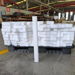 Natur Color Virgin Grade Custom dimensions 52mm×650mm PE 1000 / PE-UHMW Blocks For CNC Turning
