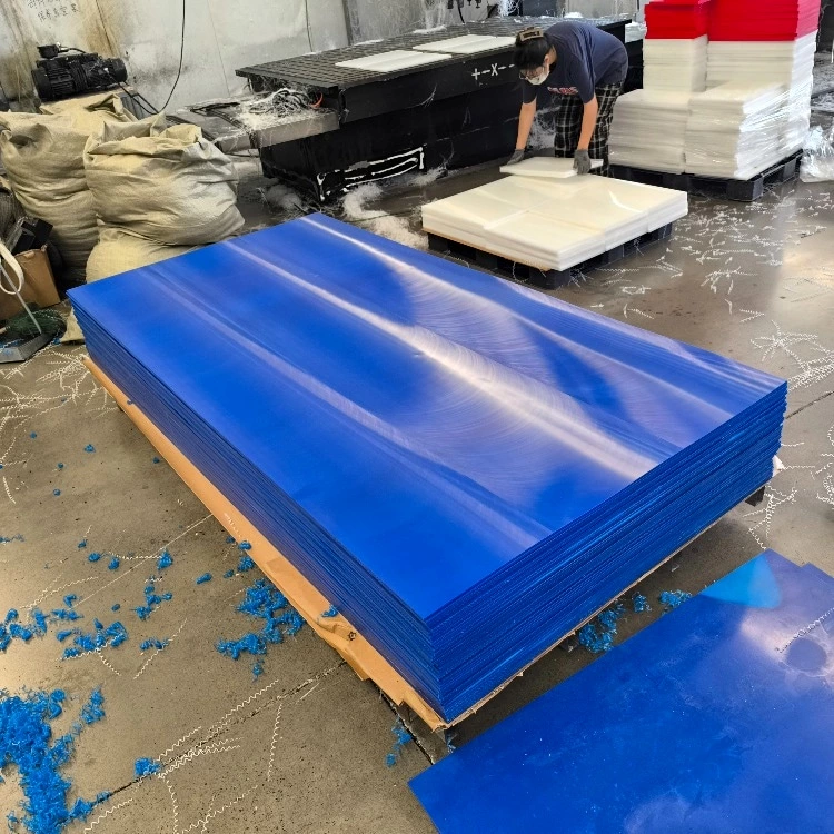Blue Color Pe1000 Sheet 1220mm×3050mm Uhmwpe Manufacturer Direct Sale with Factory Price