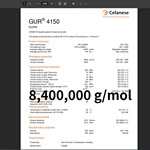 Celanese GUR 4150 Polyethylene Material Maded Ultra-high Molecular Weight Polyethylene (uhmw-pe) Sheet For Sale