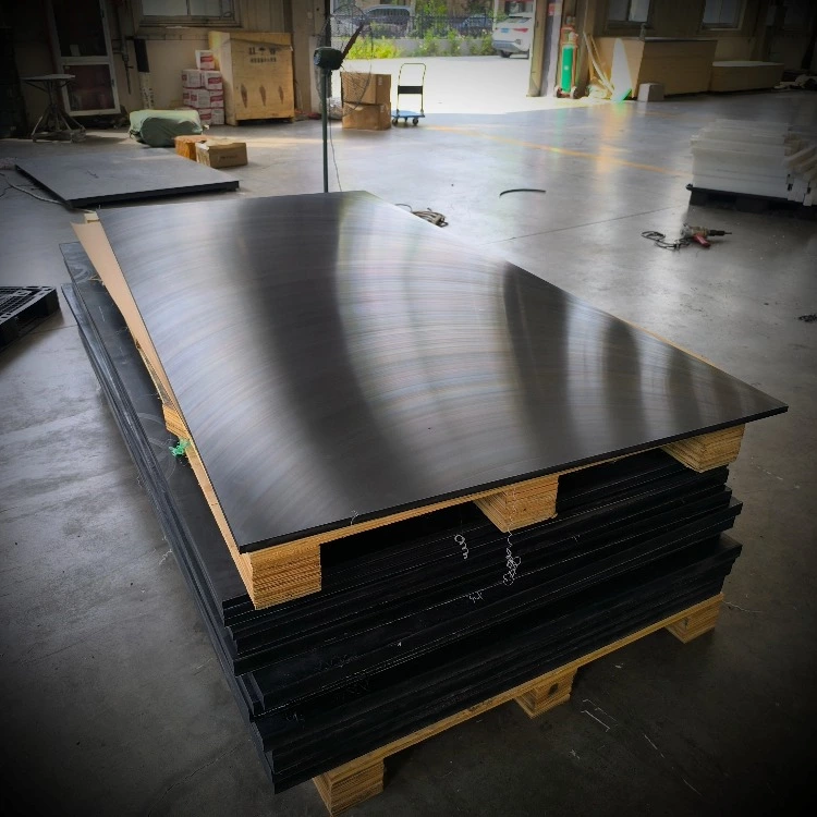 High Molecular Weight Polyethylene Sheet1010mm×2020mm Black  Pe 500 Hmwpe Sheet Boards Cutting to Size Service Included