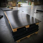 High Molecular Weight Polyethylene Sheet1010mm×2020mm Black  Pe 500 Hmwpe Sheet Boards Cutting to Size Service Included