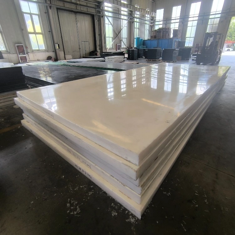 10-300mm Thick Hard Poly Plastic Board Nature Color Virgin Grade UHMWPE PE1000 Sheets for Sale