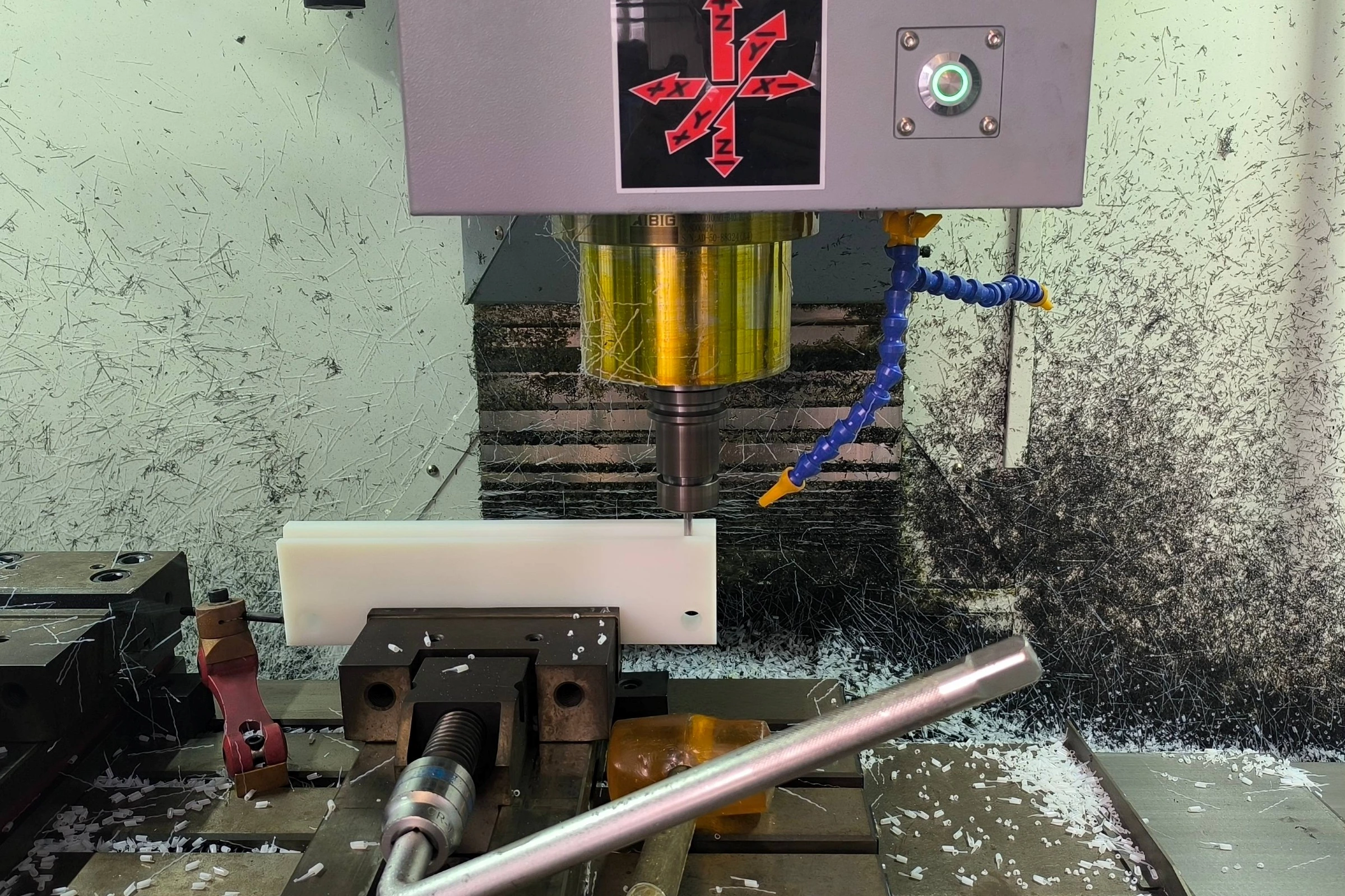 V Groove Chain Guide Track PE-UHMW(PE1000) Material in 2000mm Length