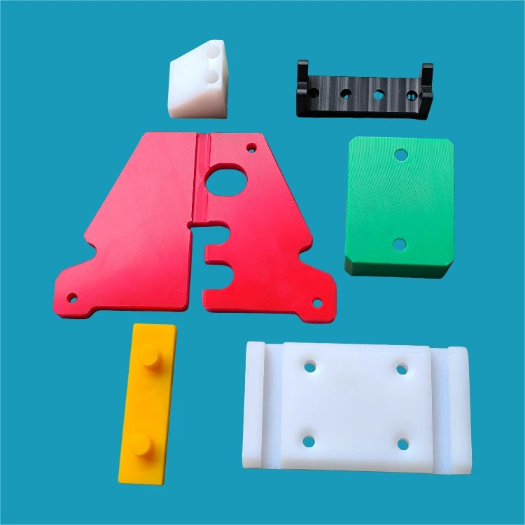 CNC Turning Service For Durable UHMWPE Recycled Plastic Blocks in 64mm diameter