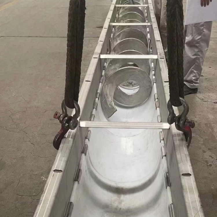 10mm Thickness UHMW Chute Liner  UHMW Liners for Screw Conveyors CURVED LINER PE1000