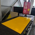 Yellow Color Pe1000 Uhmwpe Plastic Marine/dock Fender Face Pad Uhmw Pe Fender Panels 4x8 UV Resistance PE Plate PE1000 Sheet