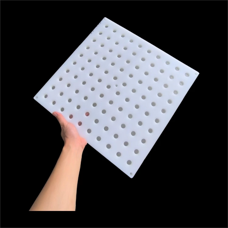 UHMW Grate Uhmwpe Shker Screen Bar Uhmwpe Comber Board Guiding Board for Jacquard Label Loom Machine Spare Parts Textile Weaving Loom Spare Parts