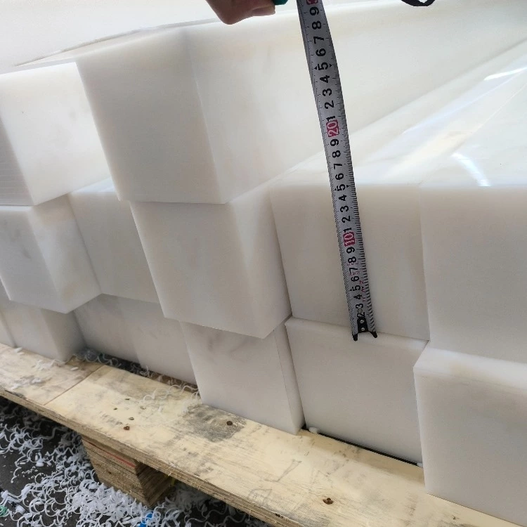 Custom dimensions 150mm×150mm×2440mm PE 1000 / PE-UHMW Blocks Manufacturer