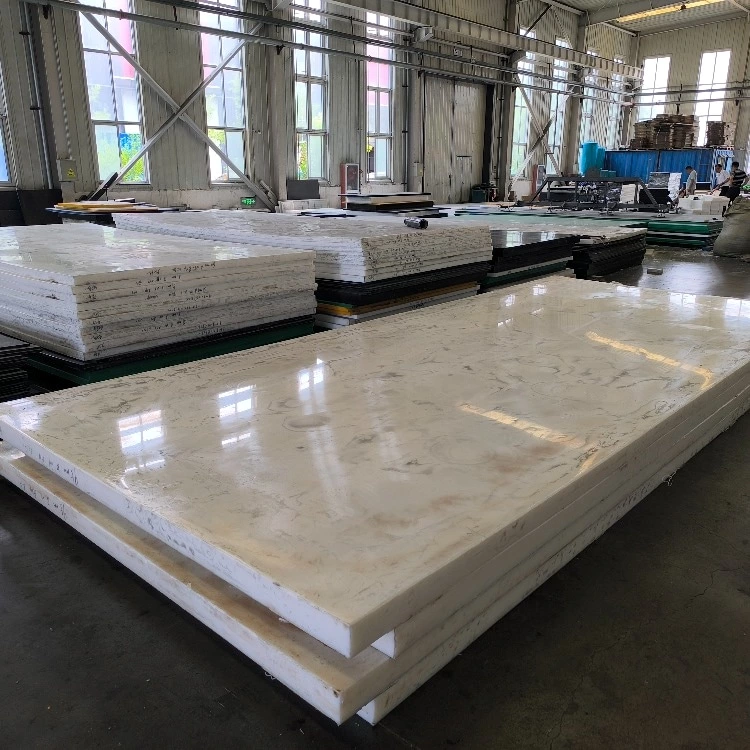 2620mm×510mm×40mm Nature Color Virgin Grade PE 1000 / PE-UHMW sheets/Board tấm nhựa uhmw pe