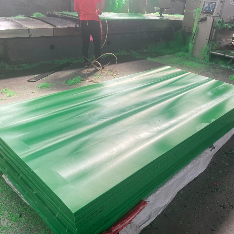 1/2" Thickness 12.7mm 5Ftx10Ft Green Color Pe1000 Sheet Ultra High Molecular Weight Uhmw Polyethylene Board/Sheet/Plate Factory Supply