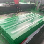 1/2" Thickness 12.7mm 5Ftx10Ft Green Color Pe1000 Sheet Ultra High Molecular Weight Uhmw Polyethylene Board/Sheet/Plate Factory Supply