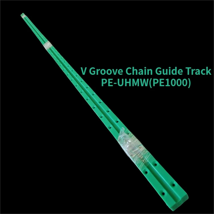 V Groove Chain Guide Track PE-UHMW(PE1000) Material in 2000mm Length