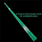 V Groove Chain Guide Track PE-UHMW(PE1000) Material in 2000mm Length