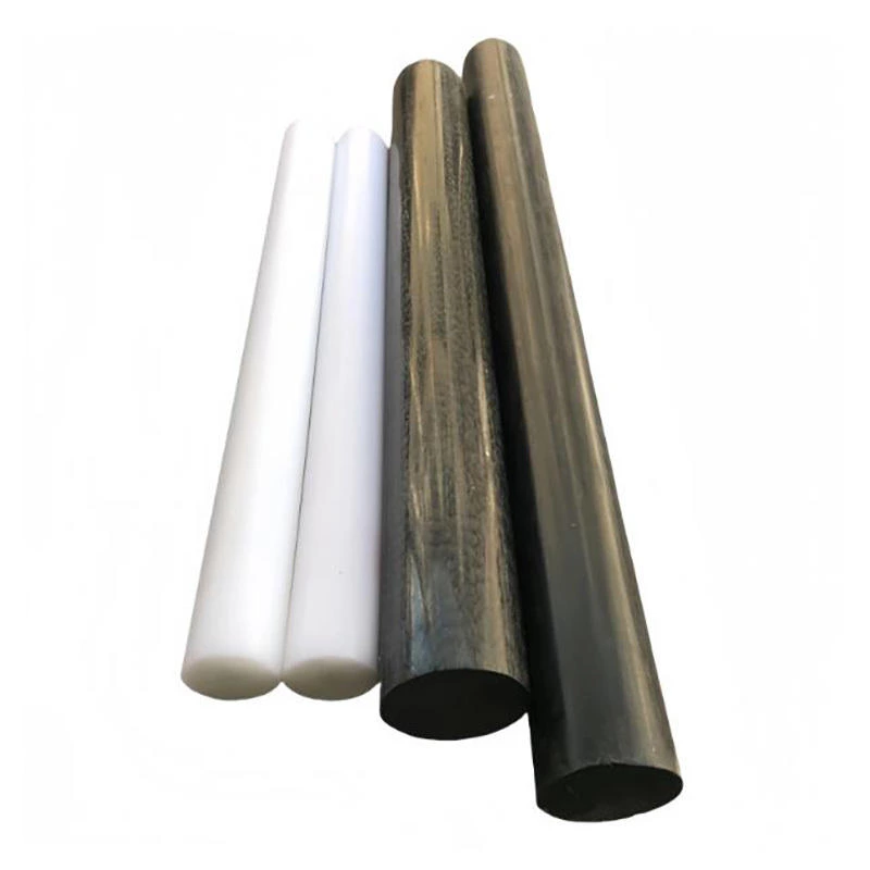 Black White Acetal Delrin Plastic POM Nylon Rod Shaft Bar Custom Cut 5mm-220mm