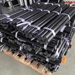 Black White Acetal Delrin Plastic POM Nylon Rod Shaft Bar Custom Cut 5mm-220mm