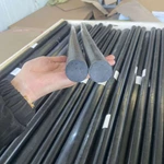 Black White Acetal Delrin Plastic POM Nylon Rod Shaft Bar Custom Cut 5mm-220mm
