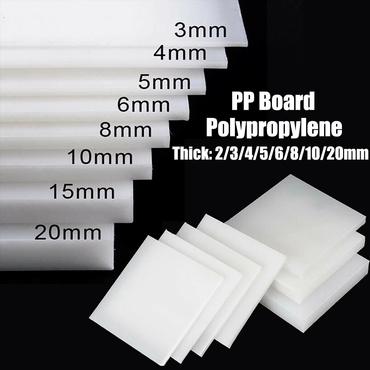 High-temperature Resistant Polypropylene PP Plastic Sheets