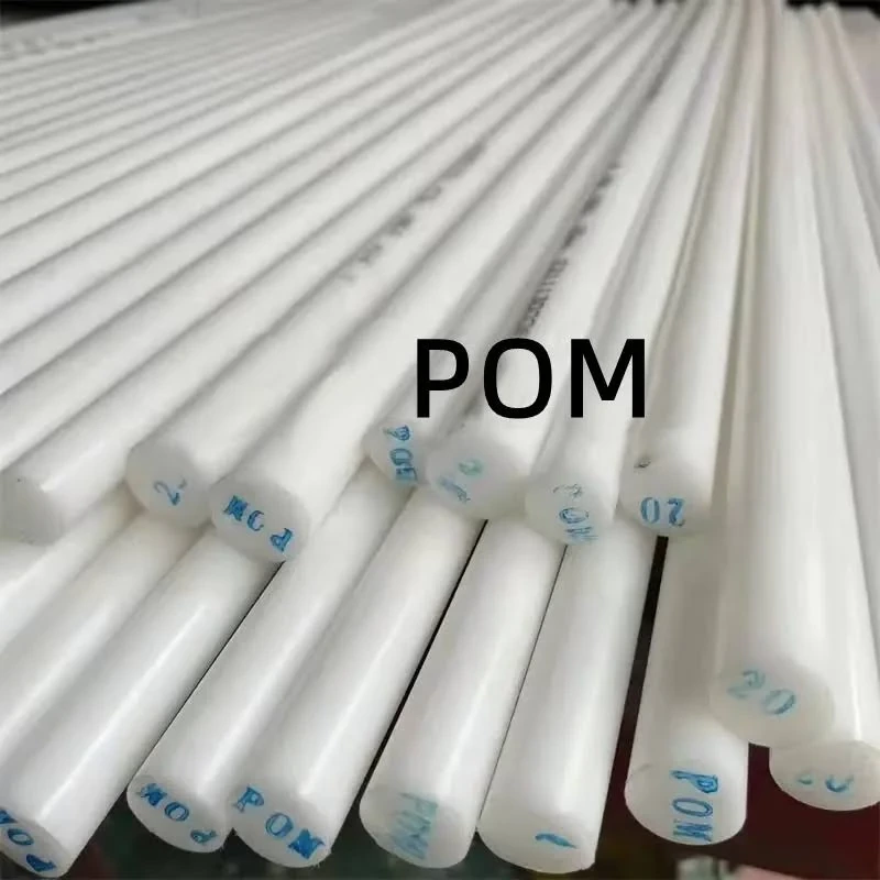 Black White Acetal Plastic POM Nylon Rod Shaft Bar Custom Cut 5mm-220mmExtrusion Plastic Pom Solid Rods