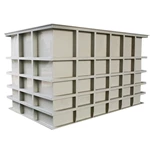 Environmental Protection Acid Alkali Resistant Pp Water Tank Phosphating Plating Pickling Tanks Tray Hood Fish Box Custom