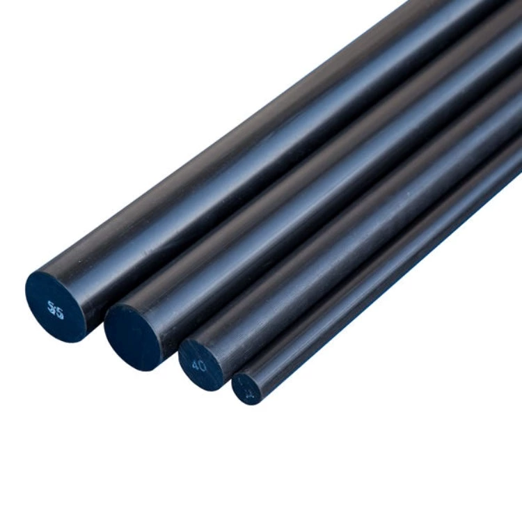 Custom Wear Resistant Uhmwpe/nylon/hdpe Plastic Bar Colorful Plastic Round Rod Solid Extruded Rods