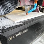 Sample Provided Cnc Machined Service Hard Uhmwpe Plastic Sheet/block For Heavy Duty Slide Application Used