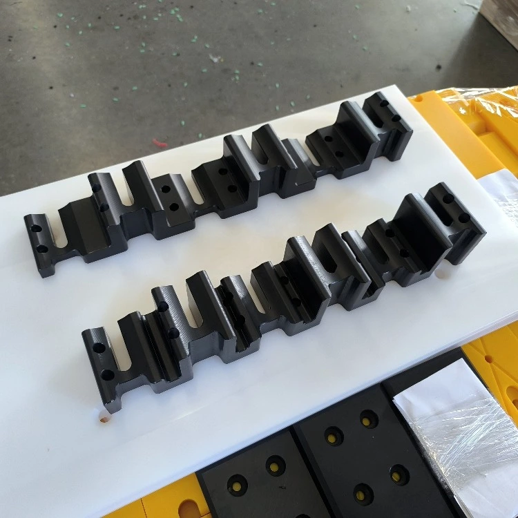 Natur Color Virgin Grade Custom dimensions 52mm×650mm PE 1000 / PE-UHMW Blocks For CNC Turning