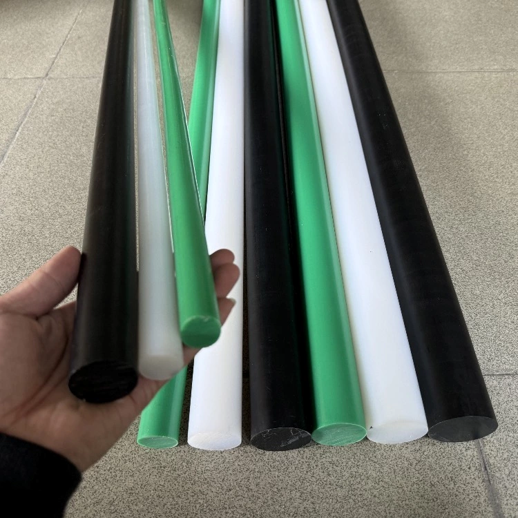 Customized High Density Uhmwpe Rod 20mm-30mm Diameter Round Rods Uhmwpe Moulding Manufacturer