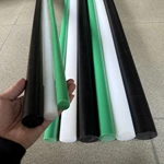 Natur Color Virgin Grade Custom dimensions 52mm×650mm PE 1000 / PE-UHMW Blocks For CNC Turning