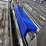 Thickness 8 mm Custom dimensions 26" x 1.5"  PE 1000 / PE-UHMW sheets Manufacturer - Metal Detectable Offer FDA Certificate