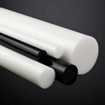 White & Black Diameter From 15mm To 200mm Hdpe Extrusion Rod, Hdpe Pe Rod Manufacturer