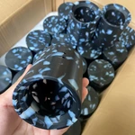 CNC Turning Service For Durable UHMWPE Recycled Plastic Blocks in 64mm diameter
