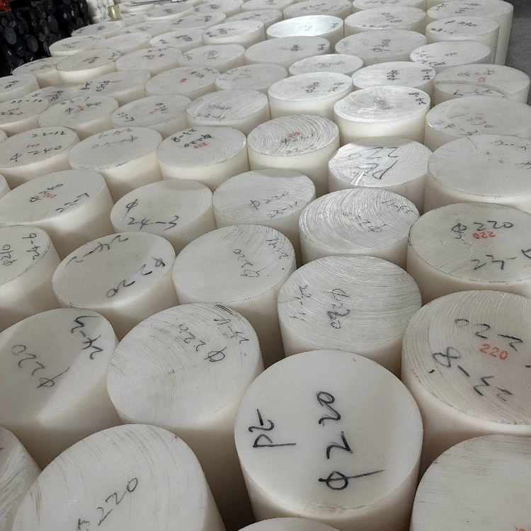 Customized High Density Uhmwpe Rod 20mm-30mm Diameter Round Rods Uhmwpe Moulding Manufacturer